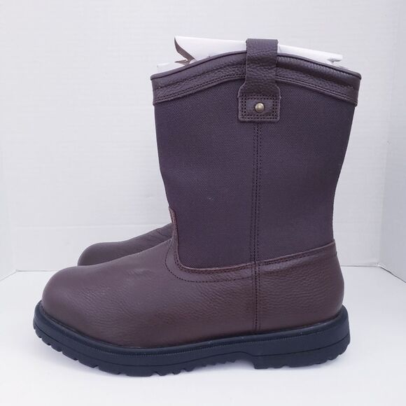 Herman Survivors Men's Bay II Steel Toe Wellington Boots Size 13 - Picture 5 of 9